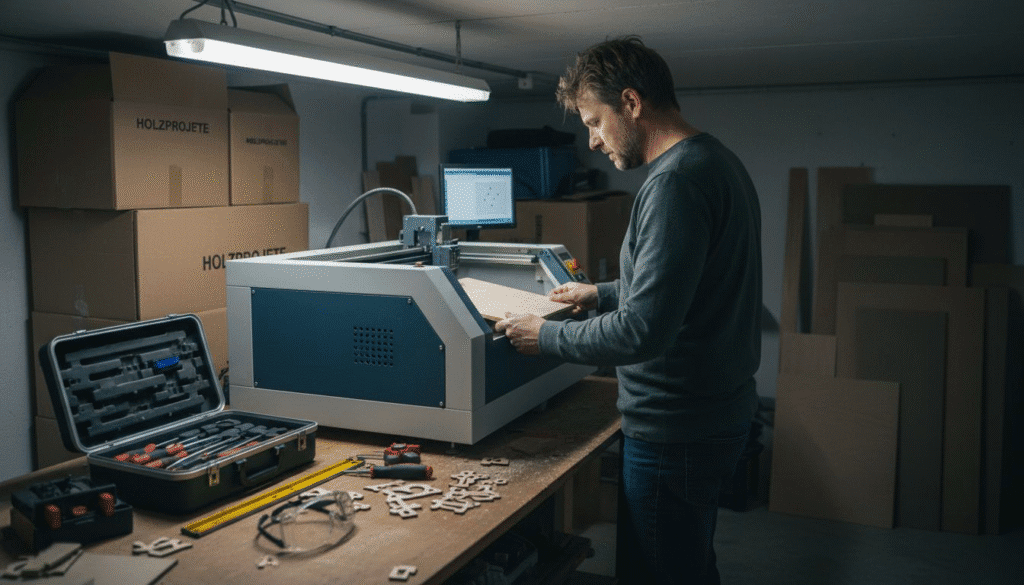 Laserarbeiten zuhause umsetzen: Schritt-für-Schritt-Anleitung